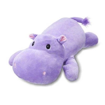 Snoozimals 20" Hippo Plush - Image 3