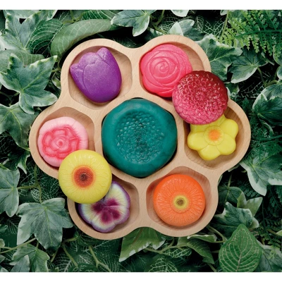 Yellow Door Sensory Play Stones – Flowers, Set Of 8 - Image 4