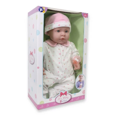 JC Toys La Baby 20" Baby Doll - Pink Outfit - Image 6