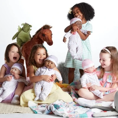 JC Toys La Baby 20" Baby Doll - Pink Outfit - Image 4