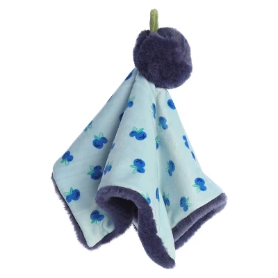 Ebba Large Blueberry Luvster Precious Produce Snuggly Baby Stuffed Animal Blue 13" - Image 2