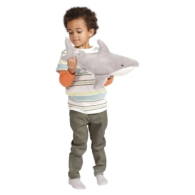 Manhattan Toy Snarky Sharky Velveteen Sea Life Toy Shark Stuffed Animal, 16" - Image 8