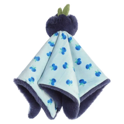 Ebba Large Blueberry Luvster Precious Produce Snuggly Baby Stuffed Animal Blue 13" - Image 3