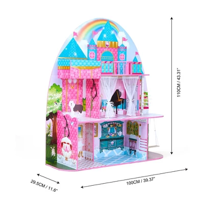 Olivia's Little World By Teamson Kids Furnished Castle Dollhouse For 12" Dolls - Image 3