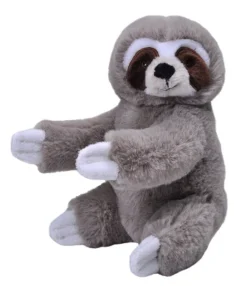 Wild Republic Ecokins Mini Sloth Stuffed Animal, 8 Inches