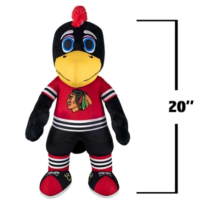 Bleacher Creatures Chicago Blackhawks Tommyhawk 20" Jumbo Mascot Plush Figure - Image 3