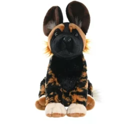 Wild Republic Cuddlekins African Wild Dog Stuffed Animal, 12 Inches