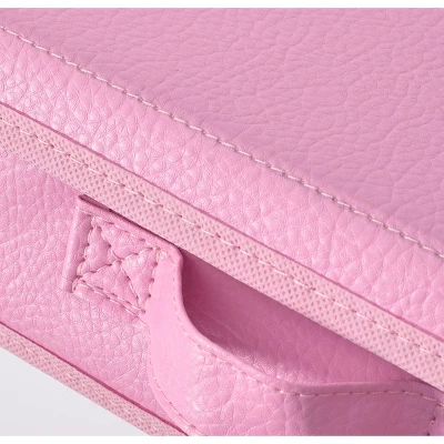 Badger Basket Scrollwork Metal Doll Armoire With Storage Dresses And Accessories - White/Pink - Image 5