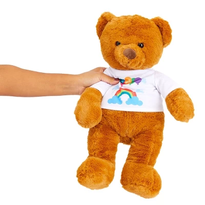 Blue Panda Get Well Soon Bear, Teddy Bear For Hospital Care Package For Kids, Adults (14 In) - Image 2