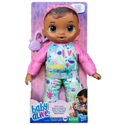 Baby Alive Sweet 'N Snugglier Baby Doll - Brown Hair/Brown Eyes