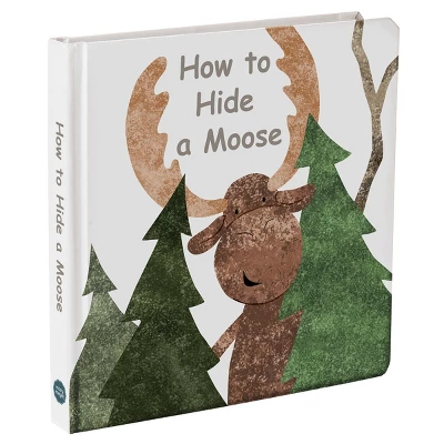 Mary Meyer Moosey Soft Plush & "How To Hide A Moose" Board Book - Image 2