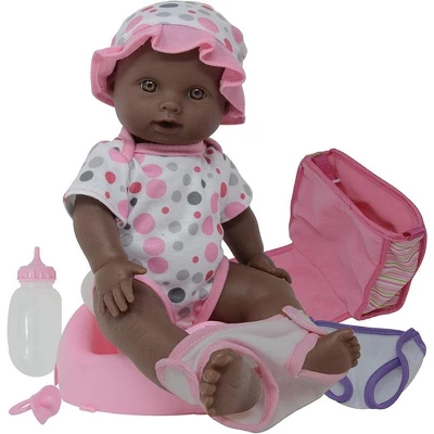 The New York Doll Collection 12 Inch Drink And Wet Potty Training Baby Doll - Image 3