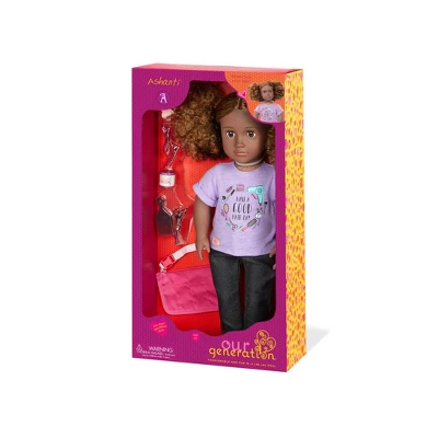 Our Generation Ashanti 18" Hair Stylist Doll - Image 4