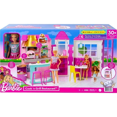 Barbie Cook 'n Grill Restaurant Playset - Image 5
