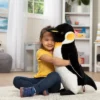 Melissa & Doug Giant Penguin - Lifelike Stuffed Animal (nearly 2 Feet Tall)