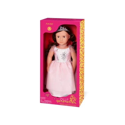 Our Generation 18" Doll With Ballroom Dress - Amina - Image 3