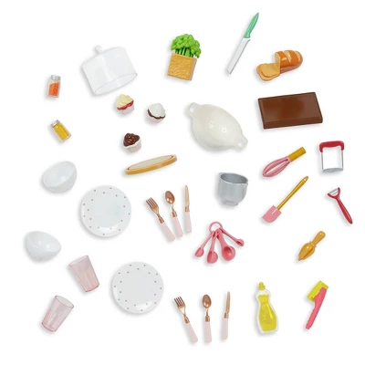 Our Generation Kitchen Island With Accessories For 18" Dolls - Image 5