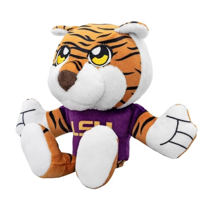 Bleacher Creatures LSU Mike The Tiger 8" Mascot Kuricha Sitting Plush - Image 4