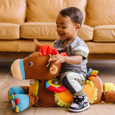 Melissa & Doug Giddy-Up And Play Baby Activity Toy - Multi-Sensory Horse - Image 5