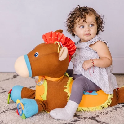 Melissa & Doug Giddy-Up And Play Baby Activity Toy - Multi-Sensory Horse - Image 4