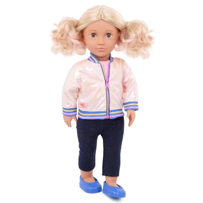 Our Generation Love To Shine Pink Bomber Jacket Outfit For 18" Dolls