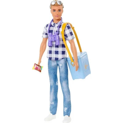 ​Barbie It Takes Two Ken Camping Doll - Plaid Shirt - Image 4