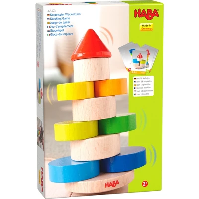 HABA Wobbly Tower Stacking Game (Made In Germany) - Image 10