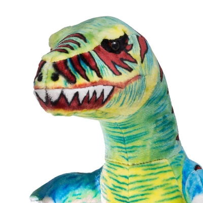 Melissa & Doug Jumbo T-Rex Dinosaur - Lifelike Stuffed Animal (over 4 Feet Tall) - Image 3