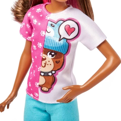 Barbie Skipper Doll And Dog Walker Set With Puppy And Accessories First Jobs - Image 2