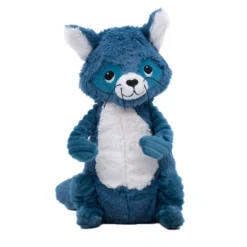 TriAction Toys Les Deglingos Ptipotos Netoitou The Raccoon Plush | Blue