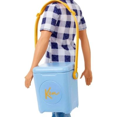​Barbie It Takes Two Ken Camping Doll - Plaid Shirt - Image 2