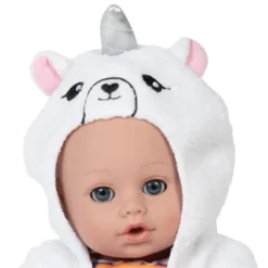 Adora Baby Bath Toy Llama-Corn, 13 Inch Bath Time Doll With QuickDri Body