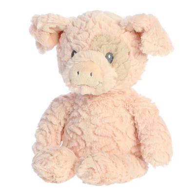 Ebba Huggy Collection 13" Paisley Piglet Pink Stuffed Animal - Image 4