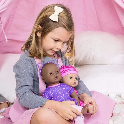 Adora Black Baby Doll 13 Inch Playtime Baby Wild At Heart With A Toy Baby Bottle - Image 5