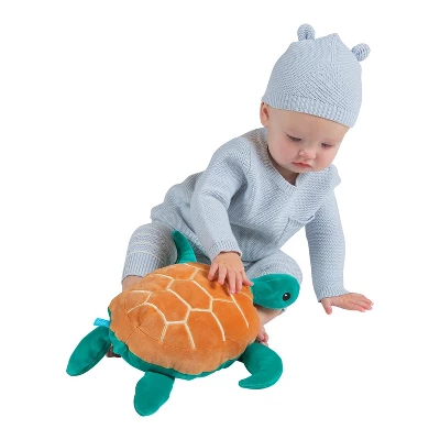 Manhattan Toy Velveteen Salty Sea Turtle Ocean Life Toy Stuffed Animal, 14.5" - Image 5