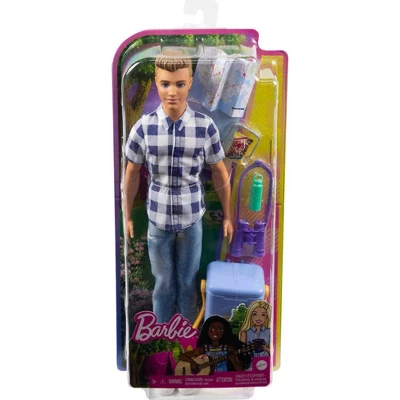 ​Barbie It Takes Two Ken Camping Doll - Plaid Shirt - Image 5