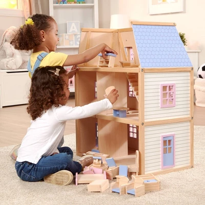 Melissa & Doug Multi-Level Dollhouse - Image 5