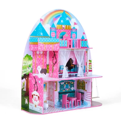 Olivia's Little World By Teamson Kids Furnished Castle Dollhouse For 12" Dolls - Image 9
