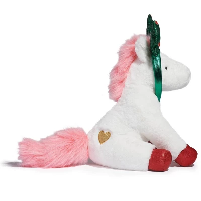 FAO Schwarz Pony With Tree Headband 12" Stuffed Animal - Image 2