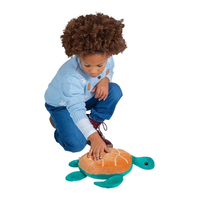 Manhattan Toy Velveteen Salty Sea Turtle Ocean Life Toy Stuffed Animal, 14.5" - Image 6