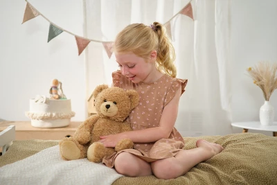 Bearington Bubsy Brown Plush Teddy Bear Stuffed Animal, 16 Inch