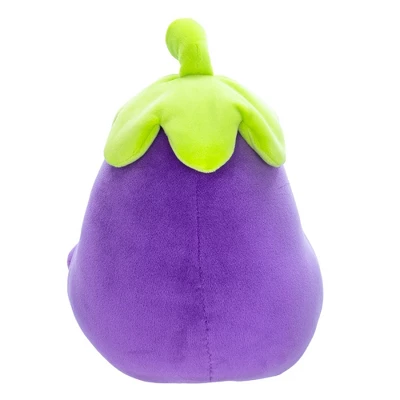 Toynk MochiOshis Eggplant 10-Inch Character Plush Toy | Murasaki Nasukkoshi - Image 3