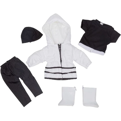 Dress Along Dolly Winter Snow Outfit For American Girl Doll, 5 Pieces - Image 3