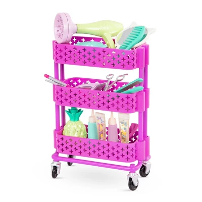 Glitter Girls Hair Salon Playset & Styling Accessories For 14" Dolls - Image 7