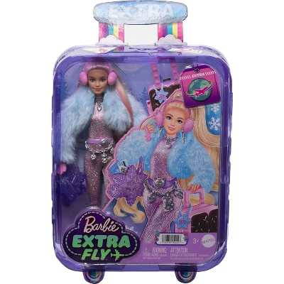 Travel Barbie Doll With Snow Fashion, Barbie Extra Fly - Image 5