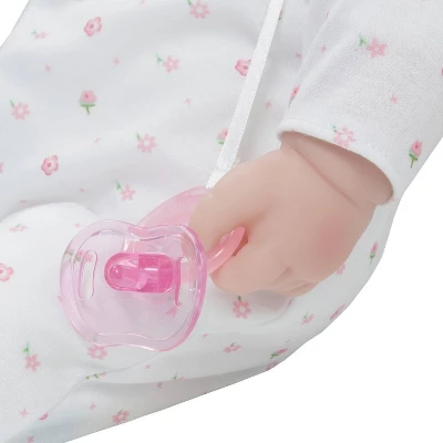 JC Toys La Baby 20" Baby Doll - Pink Outfit - Image 3