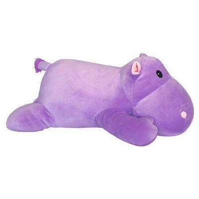 Snoozimals 20" Hippo Plush - Image 2