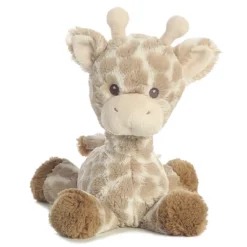 Ebba Loppy Giraffe 11.5" Musical Brown Stuffed Animal