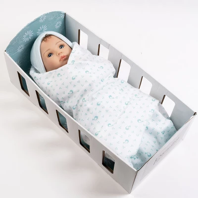 Paradise Galleries Realistic Newborn Doll - Forever Yours Trust, 7-Piece Reborn Doll Gift Set With Magnetic Pacifier