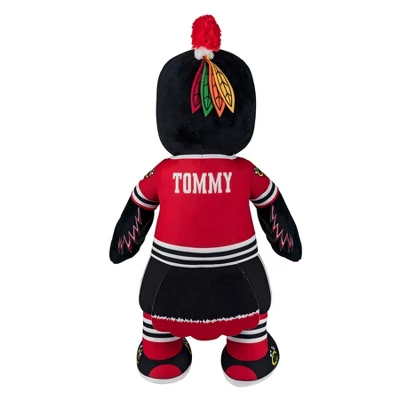 Bleacher Creatures Chicago Blackhawks Tommyhawk 20" Jumbo Mascot Plush Figure - Image 2